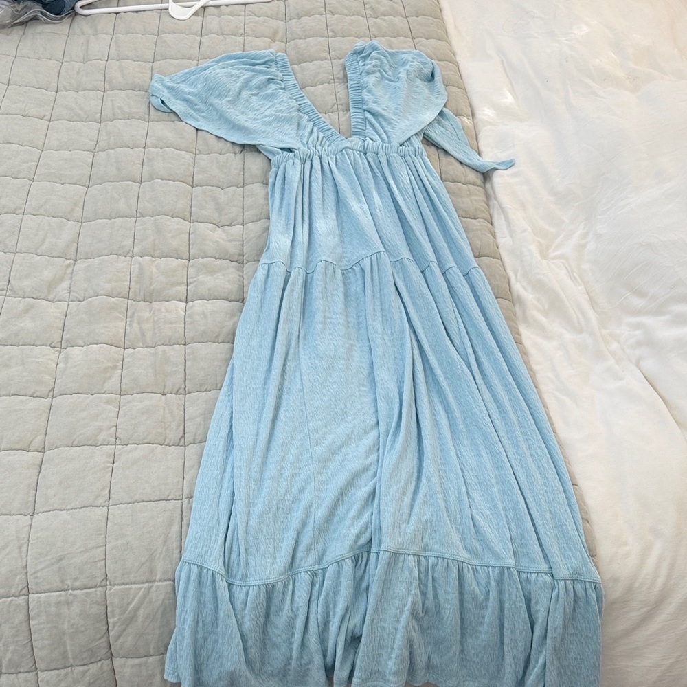 Light Blue Maxi Dress